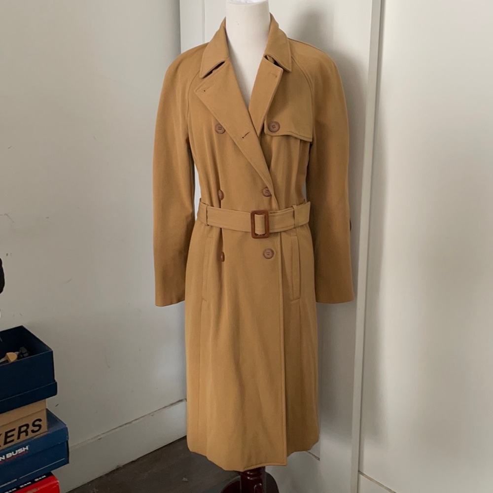 Classic Tan Trench Coat